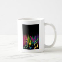 Music Party Background Mug
