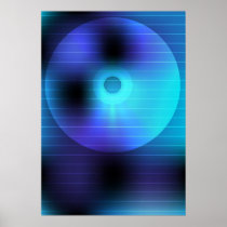 Music Party Background Print