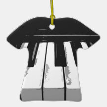 music_PIANO Ornamento De Navidad