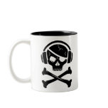 Music Pirate Piracy anti-riaa icon Coffee Mugs