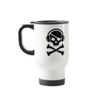 Music Pirate Piracy anti-riaa logo Mugs