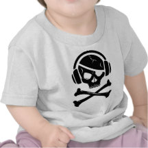 Music Pirate Piracy anti-riaa logo T-shirts