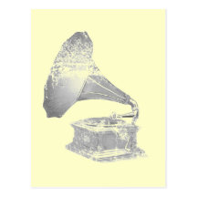 music post card