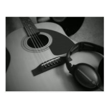 Music postcard