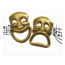 Music postcard 37