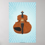 Music Poster: Violin 3D Model