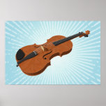 Music Poster: Violin 3D Model