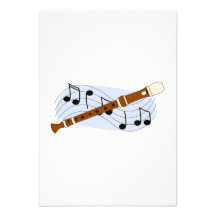 Music Recorder Instrument Custom Announcements