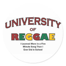 MUSIC-REGGAE STICKERS
