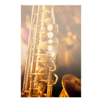 Music - Sax - Sweet jazz stationery