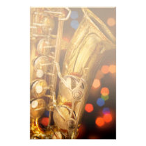 Music - Sax - Very saxxy stationery