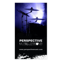 Music Shoppe / Drummer Business Cards