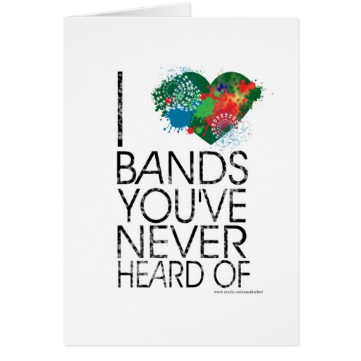 Music Snob Greeting Card