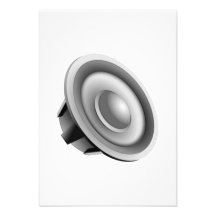 Music Speaker Personalized Invitation