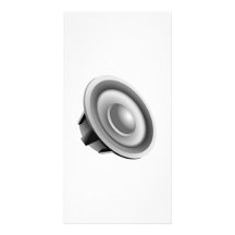 Music Speaker Photo Card