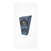 Music Speaker Picture Card