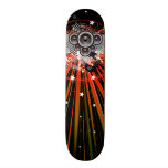 Music Speakers In Flight With Laser Beams Skate Boards