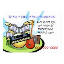 Music Store business cards