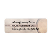 Music - String - Banjo Custom Return Address Labels
