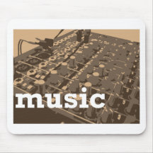Music Studio Mixer Mousepads