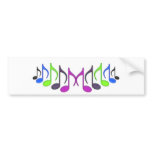 Music Symbols Bumper Stickers
