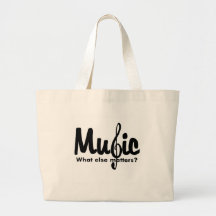 Music T-shirts and Gifts. Tote Bags