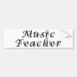 Music Teacher Bumper Stickers