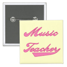 Music Teacher Pink Tshirts and Gifts