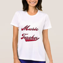 Music Teacher Red Tshirts and Gifts