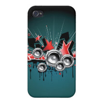 Music Time Iphone Cover iPhone 4/4S Covers