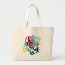 Music Tote Bags