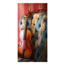 Music - Violin - Musical Elegance Custom Photo Card