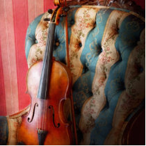 Music - Violin - Musical Elegance Cut Out