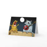 Musical Cat Band cards