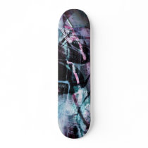 musical chaos blu/purp skate board decks