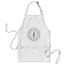 Musical Circle of Fifths Aprons