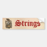Musical Coat of Arms Bumper Sticker