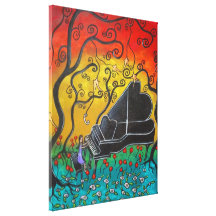 Musical Enchantment II Canvas Print