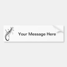 Musical Keys Bumper Sticker