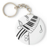 Musical Keys Keychain
