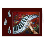 Musical Merriment - Piano Holiday Card