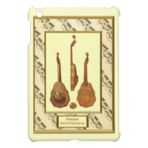 Musical moments - Carved lutes Cover For The iPad Mini