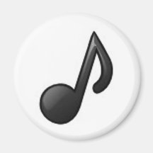 Musical Note Refrigerator Magnets