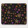 Musical Notes and Stars: Custom Mousepad