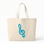 Musical notes canvas bags