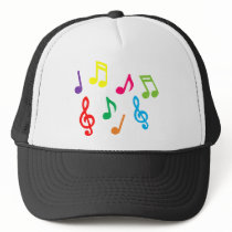 Musical notes hat