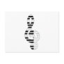 musical notes postcards