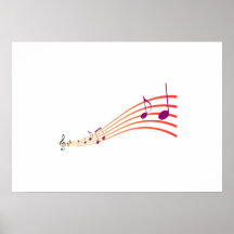 Musical Notes Posters