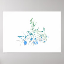Musical Notes Print