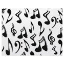 Musical Notes Scrapbook Paper letterhead